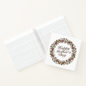 Elegant Moederdag Floral Wreath | NOTITIEBOEK (Binnen)