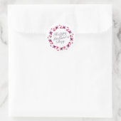 Elegant Moederdag Floral Wreath | STICKER (Tas)