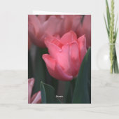 Elegant Moederdag kaart leeg binnenin (Achterkant)