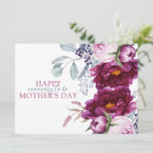 Elegant Moederdag mama om Floral te zijn (Staand voorkant)