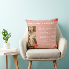 Elegant Moederdag Quote Sierkussen
