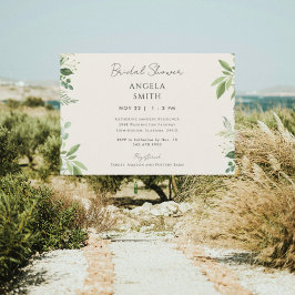 Elegant Moments Foliage Cream Vrijgezellenfeest II Kaart