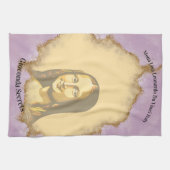 Elegant Mona Lisa Gioconda Leonardo Da Vinci Art Theedoek (Horizontaal)