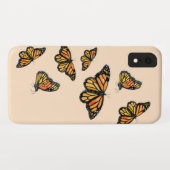 Elegant monarch butterflies natuur Case-Mate iPhone case (Achterkant (horizontaal))