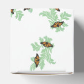 Elegant Monarch Butterfly Wedding Bedankdoosjes (Bovenkant)
