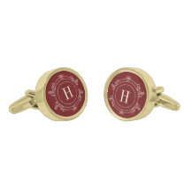 Elegant monocentrisch grasmuis Cufflinks