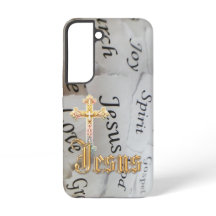 Elegant monochroom christelijk pastel kruis Jezus