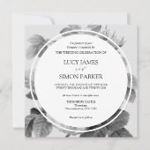 Elegant monochroom Franse Rozen (Voorkant)