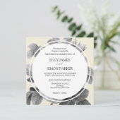 Elegant monochroom  Franse Rozen (Staand voorkant)