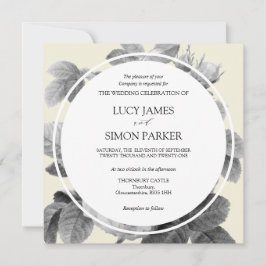 Elegant monochroom Franse Rozen