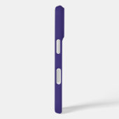 Elegant monogram 9 foto collage paarse Case-Mate iPhone case (Achterkant / Rechts)