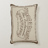 Elegant Monogram Accent Pillow Decoratief Kussen (Voorkant(Verticaal))
