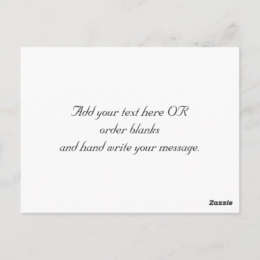 Elegant Monogram B Zwart-wit Kaart (Achterkant)