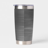 Elegant Monogram Black Geïsoleerde Drinkbeker (Rechts)