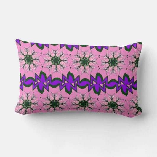 Elegant monogram Bloom: Prachtig persoonlijk motie Kussen (Achterkant)