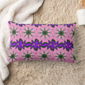 Elegant monogram Bloom: Prachtig persoonlijk motie Kussen (Deken)