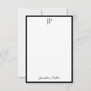 Elegant Monogram Calligrafie Script Sjabloon