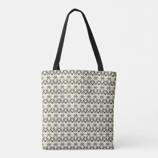 Elegant Monogram Canvas tas (Achterkant)