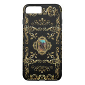 Elegant monogram Case-Mate iPhone case (Achterkant)