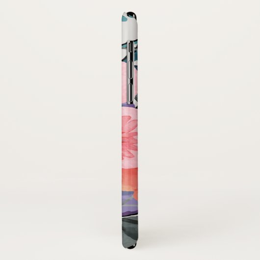 Elegant Monogram  Floral #31 Case-Mate iPhone Case (Achterkant/links)