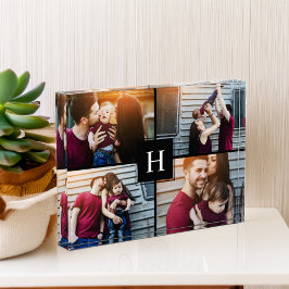 Elegant Monogram Foto Collage