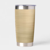 Elegant Monogram Geïsoleerde Drinkbeker (Links)