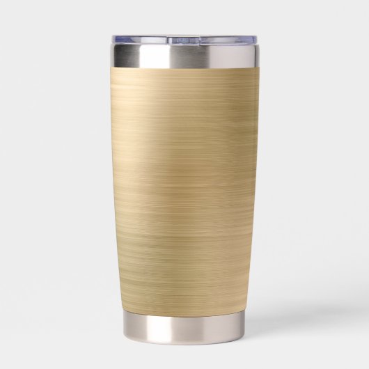 Elegant Monogram Geïsoleerde Drinkbeker (Achterkant)