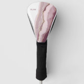 Elegant Monogram Golfheadcover (Voorkant)