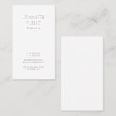 Elegant monogram in modern design Professional Visitekaartje (Voorkant / Achterkant)