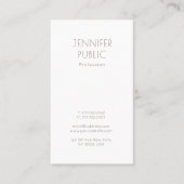 Elegant monogram in modern design Professional Visitekaartje (Voorkant)