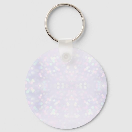 Elegant Monogram Initiaal Brieven met Mandala Sleutelhanger (Achterkant)