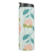 Elegant monogram initiaal Overeenkomende kleuren b Thermosbeker (Geroteerd rechts)