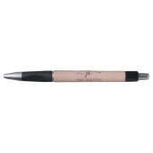 Elegant Monogram Initiaal Script Name Pen (Voorkant)