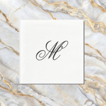 Elegant Monogram Initiaal