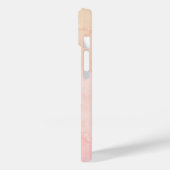 Elegant Monogram Initialen Gold Circles Case-Mate iPhone Case (Achterkant / Links)