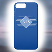 Elegant Monogram Initialen op een smart Case-Mate iPhone Case