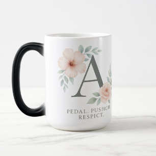 Elegant Monogram K Mok – gepersonaliseerde koffieb