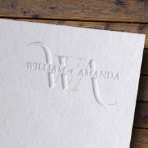 Elegant Monogram Klassieke Typografie Naam