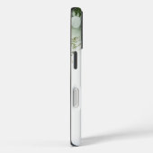 Elegant monogram letter A groen Case-Mate iPhone Case (Achterkant / Rechts)