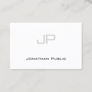 Elegant monogram minimalistisch design rendy Moder Visitekaartje