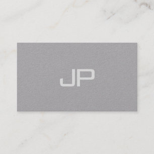 Elegant monogram minimalistische Sjabloon Modern Visitekaartje