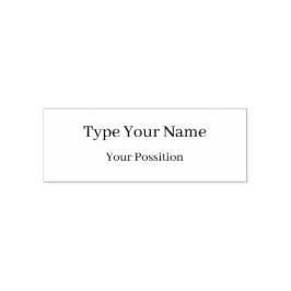 Elegant monogram ontwerp aangepaste zelfinkt  zelfinktende stempel