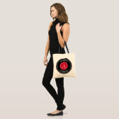 Elegant monogram ontwerp tote bag (Voorkant (model))