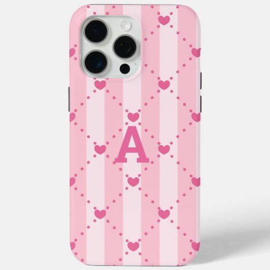Elegant Monogram Persoonlijk Case-Mate iPhone Case (Achterkant)