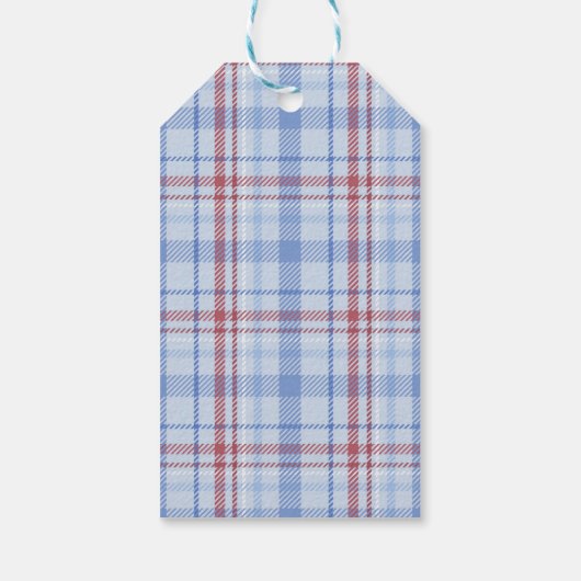 Elegant monogram rode strik vrolijk kerstfeest cadeaulabel (Achterkant)