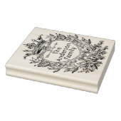 Elegant  monogram rubberstempel (Stempel)
