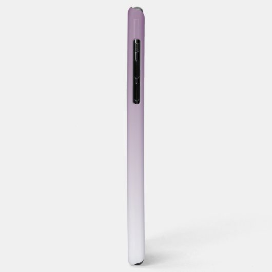 Elegant Monogram Script Name Dusty Lavender Case-Mate iPhone Case (Achterkant/links)