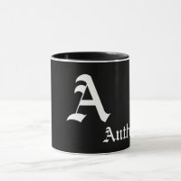 Elegant Monogram Sjabloon