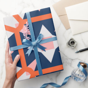 Elegant Monogram Special Artistieke Moederdag Cadeaupapier
