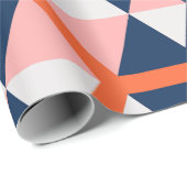 Elegant Monogram Special Artistieke Moederdag Cadeaupapier (Rol Hoek)